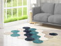 Conceptum Alfombra Eugene V3 - 4667 - 6 Azul 100 x 160 cm